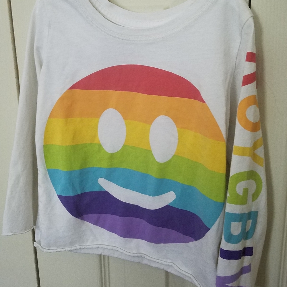 Peek, ROYGBIV Color wheel LS tee, 2T